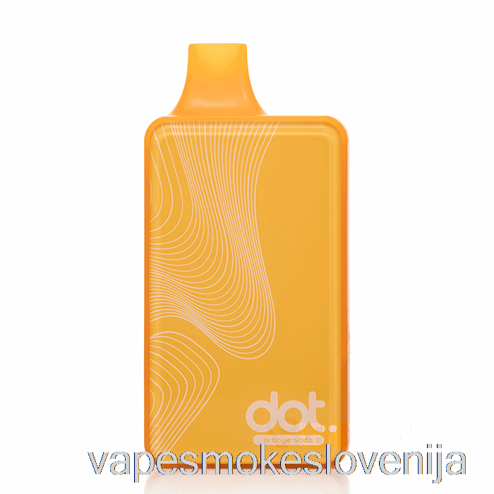 Vape Slovenija Dotmod Dot V2 10000 Oranžna Soda Za Enkratno Uporabo